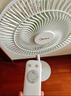 美的（Midea）【幸运草安睡1S】一级能效直流变频声控电风扇家用遥控卧室静音落地扇台式桌面抗菌大风力转页扇 实拍图