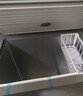 美的（Midea）200升冰柜单温家用减霜非无霜冷藏柜冷冻两用小冰柜一级能效节能冷柜100/143L小型冰箱国家补贴 100升 一级能效丨可冻肉140斤 100KMF 实拍图