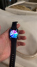 Apple/苹果 Watch S11 智能手表GPS+蜂窝款46毫米银色铝金属表壳雾紫色运动型表带M/L MFDL4CH/B 实拍图