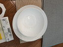 宜家（IKEA）OFTAST奥夫塔耐热餐盘菜盘碗碟西餐盘骨碟家用套装餐具 白色深盘20cm 实拍图