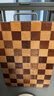 炊大皇家用抗菌砧板乌檀木切菜板主厨切肉板棋盘格菜板42.5*31*2.5cm 实拍图