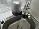 美的（Midea）水龙头过滤器家用厨房自来水净水器 活性炭12级精滤 可清洗 除氯除异味除垢 通用安装前置滤水器 4芯装【4年免换芯】活性炭增强版滤芯 实拍图