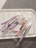派通（Pentel ）BLN105按动黑色中性笔高颜值0.5mm签字笔商务学生速干水笔水性笔文具 彩杆黑芯5支装 实拍图