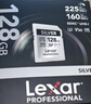雷克沙（Lexar）128GB SD存储卡 U3 V30 佳能索尼富士尼康相机高速SD卡 读225MB/s 写160MB/s 4K超清录制 SD银卡 实拍图