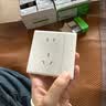 施耐德 五孔插座面板10支装 86型墙壁电源插座五孔套装 皓呈 奶油白色 实拍图