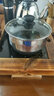 鸿冠 整套紫砂陶瓷功夫茶具套装茶盘自动电磁炉茶台茶海茶道家用办公 13款：火烧柏木+浮雕紫砂=598 实拍图