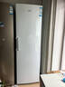 海尔（Haier）小红花335L立式冰柜小型家用小冰柜风冷无霜一级节能大容量变频冷柜小冰箱BD-335WGHEGDW9价保618 实拍图
