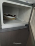 华宝小冰箱小型家用出租房用冷藏冷冻两用一级能效节能省电迷你宿舍寝室办公室二门电冰箱 【一级能效】76L银色【全国联保】 实拍图