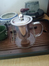 暮云泡茶壶加厚玻璃茶壶大容量办公室茶具养生高硼硅耐高温 450ml 实拍图
