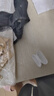 织尔  苹果Air Pods Pro2蓝牙耳机保护套防尘防摔防滑防指纹液态软硅胶可充电apple保护壳 【皎月白】AirpodsPro2耳机套 实拍图