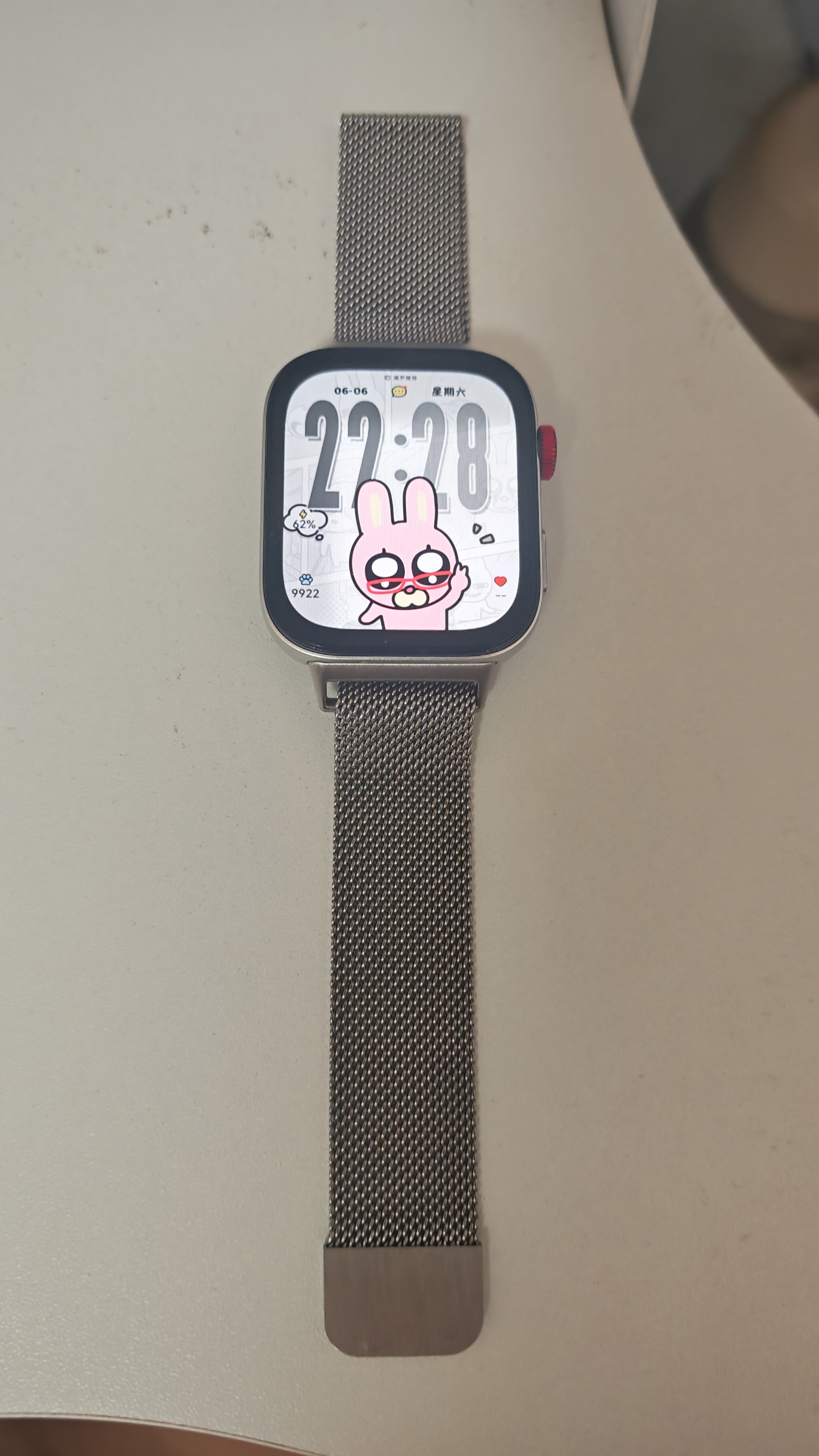 码仕适用华为fit3/4/4pro手表表带米兰尼斯磁吸扣夏天watch fit3/4手环防水运动腕带银色 实拍图