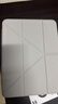 闪魔适用iPad11/10保护壳11英寸ipad11/10保护套25/22款Y型透明亚克力横竖支撑灰色 实拍图