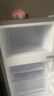 志高（CHIGO）小冰箱迷你小型家用冷藏冷冻两用宿舍出租房用双门办公室电冰箱节能省电 【一级能效】76L银色【全国联保丨节能省电】 实拍图