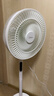 美的（Midea）【幸运草安睡1S】一级能效直流变频声控电风扇家用遥控卧室静音落地扇台式桌面抗菌大风力转页扇 实拍图