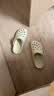 卡骆驰（CROCS）经典洞洞鞋新款送女友礼物10001 2Y2象牙白 38-39 实拍图