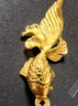 周大福 经典传承系列  小金鱼锦鲤足金黄金工艺摆件金章IF2880 生日礼物 金Au999 约10.18g 晒单实拍图