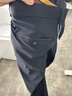 罗蒙【高弹抗皱】西裤男士夏季商务新款冰丝薄款高端直筒西装休闲裤子 实拍图
