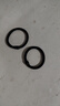 优家（UPLUS）加粗高弹力头绳发绳耐用简约发圈皮筋扎头发橡皮筋皮套10根黑色 实拍图