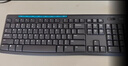 罗技（Logitech）MK275 键鼠套装 无线键鼠套装 办公键鼠套装 全尺寸 商务键鼠套装 带无线2.4G接收器 黑蓝色 实拍图