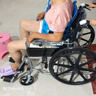 怡辉（YIHUI）轮椅轻便折叠瘫痪老年人专用出行可躺可大小便高靠背护理带坐便器 实拍图