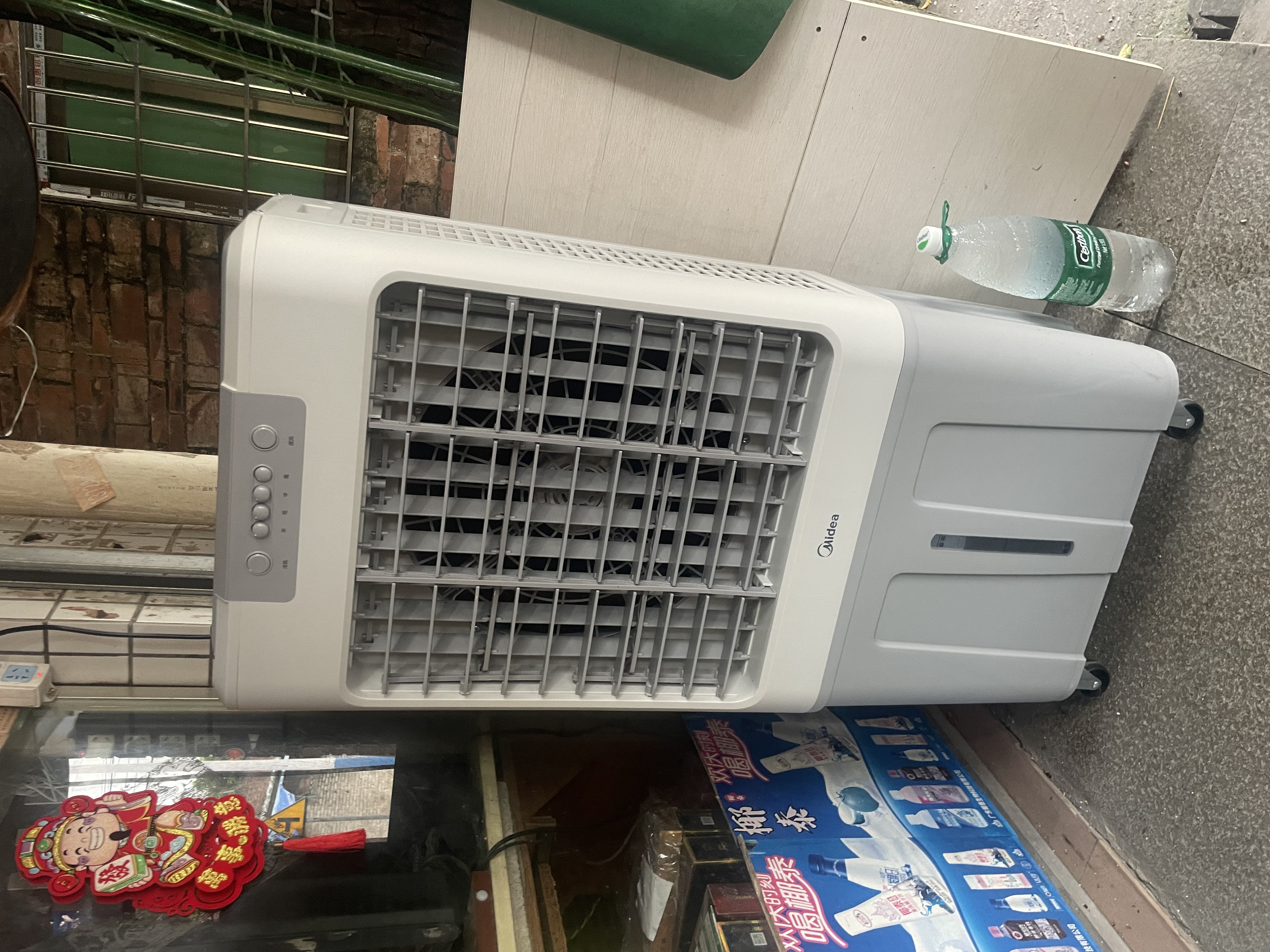 美的（Midea）冷风机空调扇工业水冷强力降温风扇加水冷气机加湿大型家用商用工厂车间餐厅 40升水箱+1.1米机身（AC360-20A） 实拍图