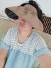 【全网爆款】防晒帽女士网红贝壳帽遮阳帽户外空顶帽太阳帽 卡其色 实拍图