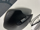 罗技（Logitech）大师系列 MX Master 3S 菁英版 无线蓝牙鼠标  办公静音鼠标 人体工学 石墨黑 无线接收器需另购买 实拍图