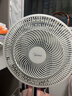 美的（Midea） 电风扇 家用风扇7叶落地扇立式轻音节能大风量电扇台扇迷你扇台立两用转页扇空气循环扇安静低音 红外遥控丨9H定时 扇面扩大·SAH35BSJ 家用落地扇 实拍图