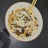 寳隆和（BAOLONGHE）湖南特产邵阳粗米粉木耳豆腐粉大片牛肉粉速食湿米粉米线早餐拌粉 木耳豆腐粉5袋 实拍图