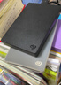 希捷（SEAGATE） 移动硬盘 简系列套装版 USB3.0 2.5英寸 高速便携机械硬盘 兼容WIN MAC PS4 【简】暗夜黑色 硬盘包套装版 2TB 实拍图