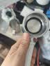 德龙（Delonghi）半自动咖啡机家用小型 意式15Bar泵压冷萃咖啡 软触屏手动奶泡自动停流金属机身 吉拉朵系列 EC890 .W氧气白 即时加热 自动关机 专业蒸汽细杆拉花 实拍图