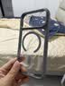 京工智造【超好手感丨自带Ai键】适用苹果17promax手机壳iphone17pro保护套全包防摔17Air磁吸硅胶软边透明 【灰色】磁吸款&自带相机键 苹果17promax（贈钢化膜） 实拍图