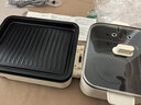 小熊（Bear）烤涮一体两用锅 电烤炉家用电烧烤炉 香香锅折叠多功能锅料理火锅烧烤烤肉锅电烤盘Z22K6 实拍图