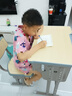 树浩儿童学习桌椅套装调节升降小学生家用课桌学校同款多功能写字书桌 实拍图
