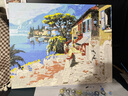 好久不见数字油画diy风景花卉手绘油画填色客厅装饰画儿童手工画挂画 实拍图