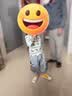 kids.ing可迪星幼儿帆布鞋秋季男女童小童宝宝儿童软底布鞋运动鞋 米橙 27 实拍图
