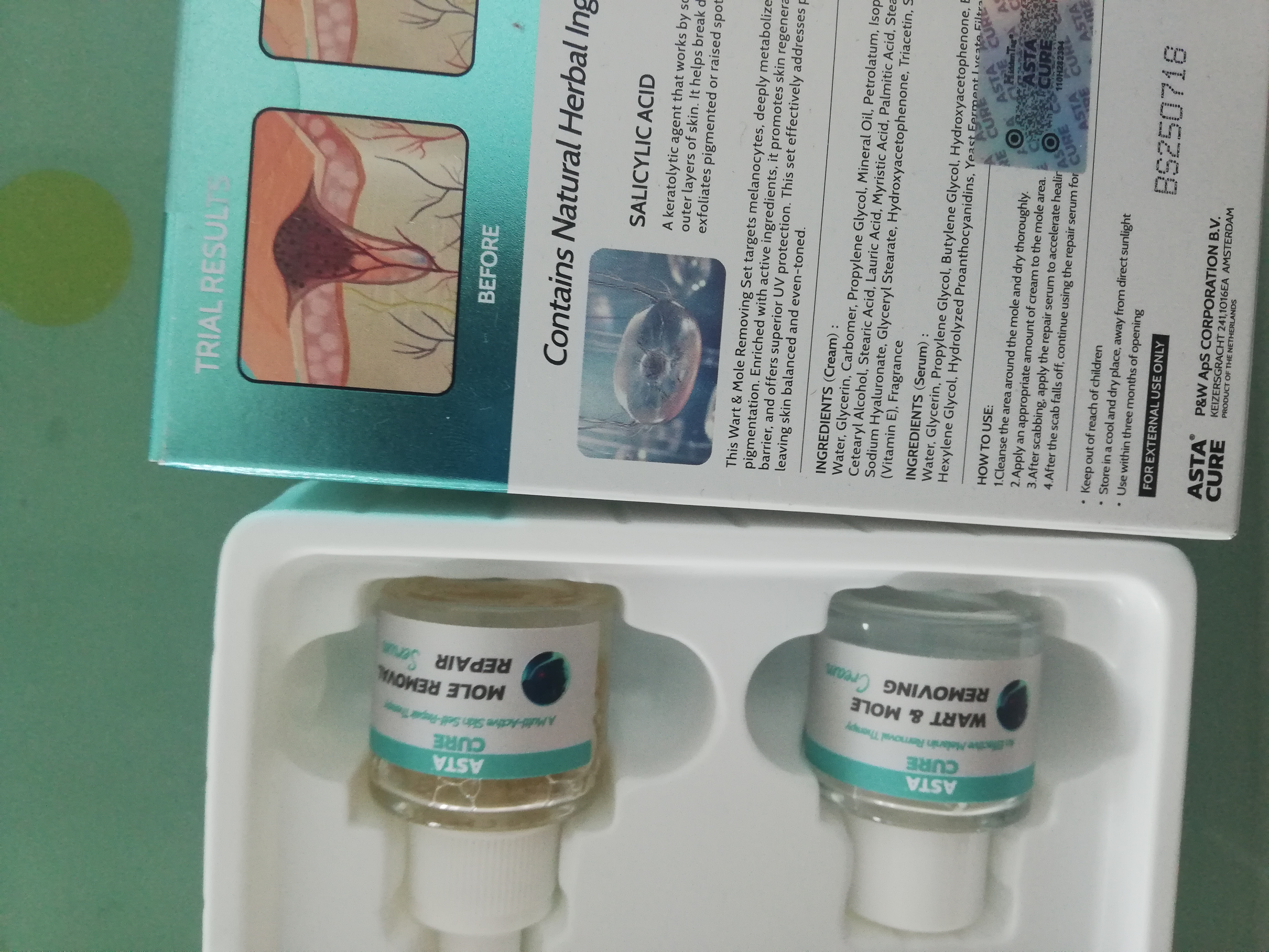 ASTACURE点痣点斑专用药脸部不留疤祛痣膏药水医用美容院专用官方正品去痣 实拍图