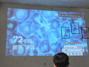 飞利浦（PHILIPS）NeoPix 747（1350CVIA）投影仪家用 超高清家庭影院 真1080P 灵动云台智能卧室办公培训投影机 实拍图