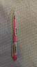 派通（Pentel ）AX105W糖果色自动铅笔 0.5mm不易断芯学生绘图考试用活动铅笔尾带橡皮 粉色单支装 实拍图
