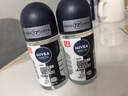 妮维雅（NIVEA）抑汗除臭净味香体止汗腋下干爽滚珠男士黑白出众爽身走珠液50ml*2 实拍图