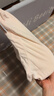 富安娜儿童乳胶枕 泰国进口抗菌学生护颈枕 天然乳胶枕芯 一只装50*30cm 实拍图