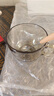 【采销推荐】超大容量玻璃防爆杯燕麦杯耐热茶色水杯牛奶杯家用 茶色款杯+竹盖+木柄勺440ml1只 【单支装】 实拍图