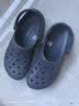 卡骆驰（CROCS）贝雅洞洞鞋男鞋女鞋轻便耐磨一脚蹬拖鞋休闲鞋百搭花园鞋|10126 深蓝-410(含智必星) 41 /42(260mm) 实拍图