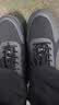 啄木鸟运动鞋男2026鞋子男春秋休闲透气跑步鞋防水休闲鞋动鞋防滑板鞋男 黑黑 防水皮面款 40 标准码 实拍图