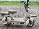 立马（LIMA）电动自行车小叮当2.0新国标48V21Ah石墨烯70KM长续航智能APP家用电动车 奶酪白 实拍图