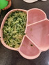 乐扣乐扣宝宝餐盘吸盘一体分格辅食盘1岁以上儿童餐具学吃饭硅胶餐盘饭盒 实拍图