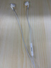 纽曼（Newmine） XL10线控音乐手机耳机半入耳式有线耳机耳麦3.5mm接口 电脑笔记本手机适配 白色 实拍图