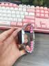 JINGZ品牌原装适用苹果手表s11表带金属apple watch s10磁吸iwatch s9小蛮腰8硅胶女士款不锈钢se夏通勤 新款小蛮腰【星光粉】实心不锈钢 · 液态硅胶 适用iwatch9/8/7【41MM表盘】 实拍图
