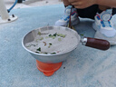 特厚不锈钢平底锅奶锅电磁炉通用不粘锅辅食锅汤锅煮锅蒸锅汤锅 胡桃木锅17cm 实拍图
