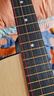 T9民谣吉他单板初学者新手入门练习琴guitar木吉它乐器jita 38英寸原木色+礼包【初学推荐】 实拍图